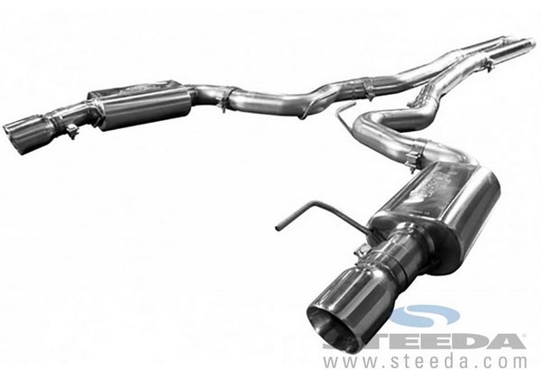 3" Cat Back Exhaust w/ H-Pipe